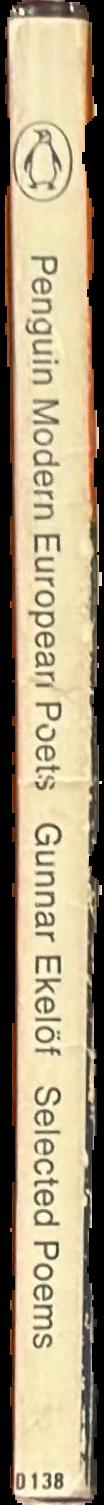 Selected poems spine