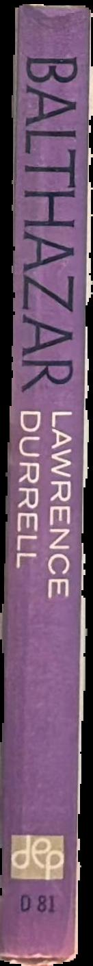 Balthazar / Lawrence Durrell spine