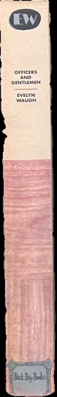 Officers and gentlemen / Evelyn Waugh spine