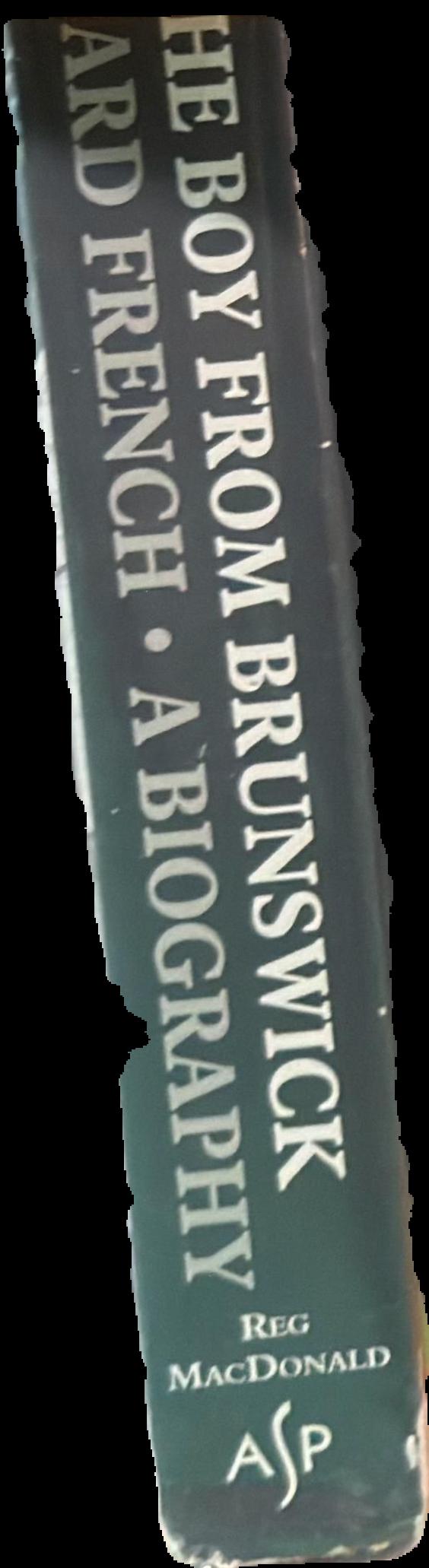 Leonard French : the boy from Brunswick : a biography spine