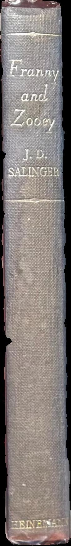 Franny and Zooey / J. D. Salinger spine