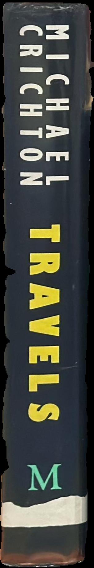 Travels / Michael Crichton spine