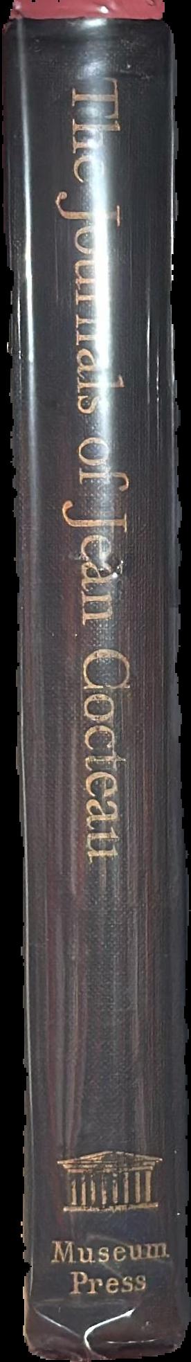 The journals of Jean Cocteau spine