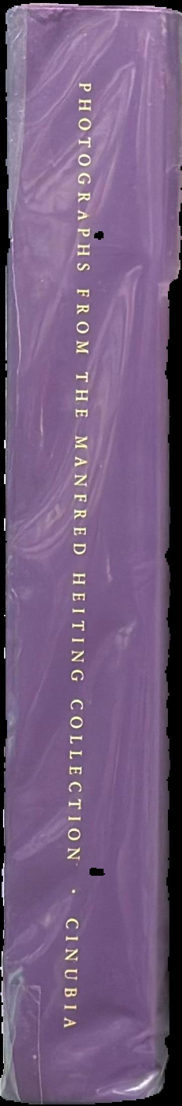 At the still point : photographs from the Manfred Heiting collection : volume II, part 1, 1916-1968 spine