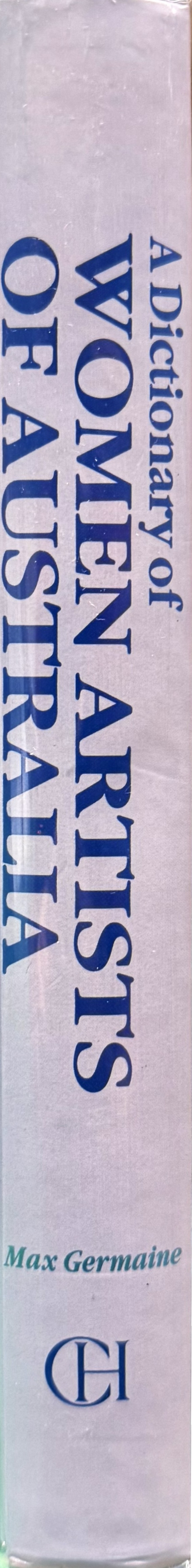 A dictionary of women artists of Australia spine