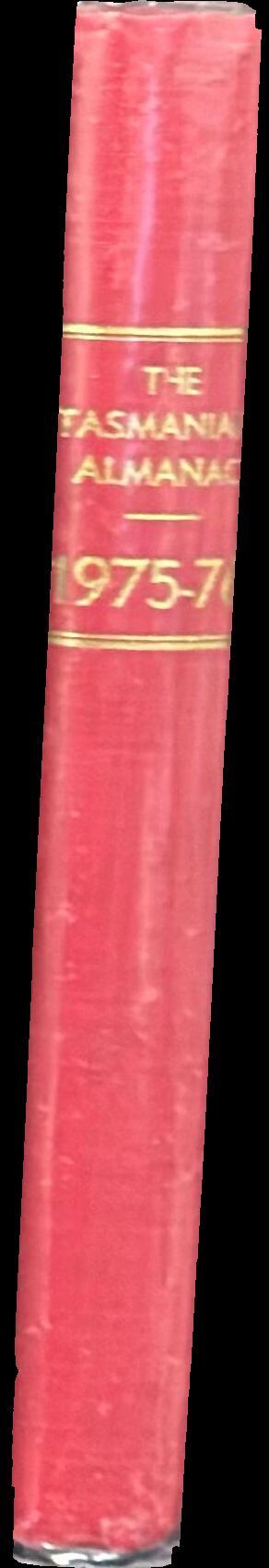 The Tasmanian almanac ('The Red Book') : 1975-76 spine