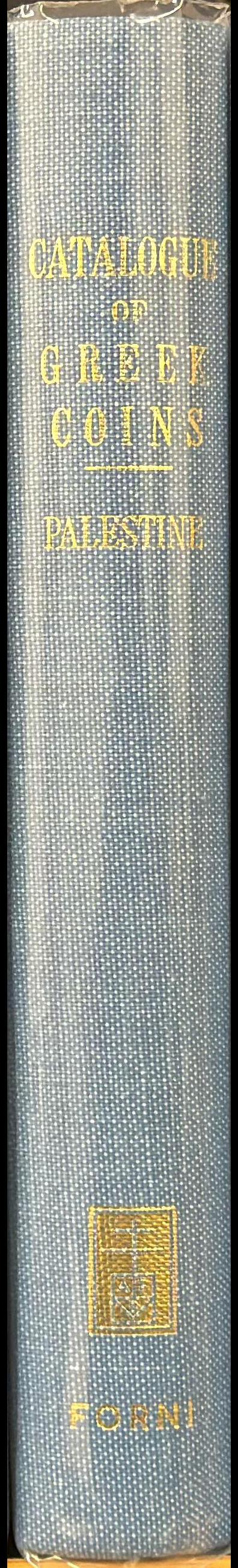 Catalogue of the Greek coins of Palestine (Galilee, Samaria, and Judaea) spine