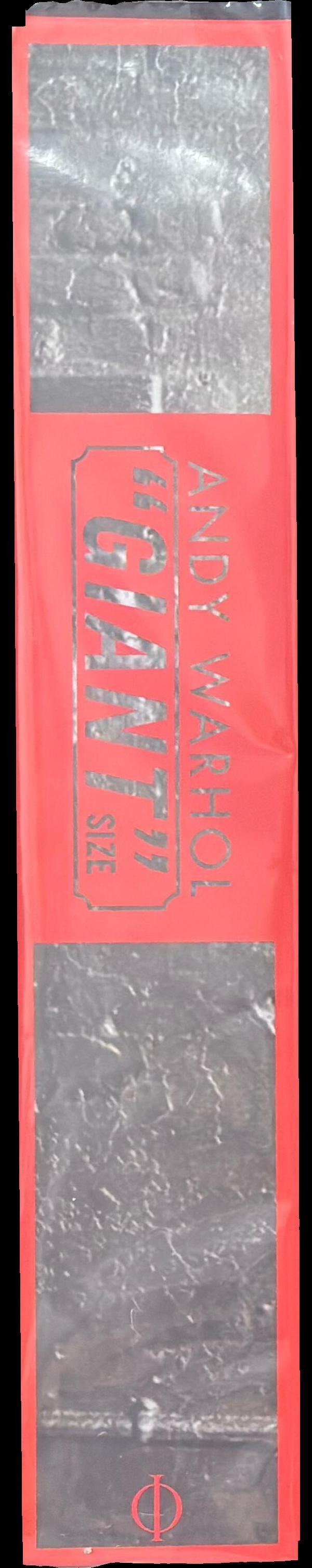 Andy Warhol "Giant" size spine