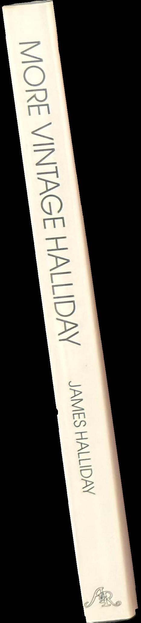 More vintage Halliday wine writing spine