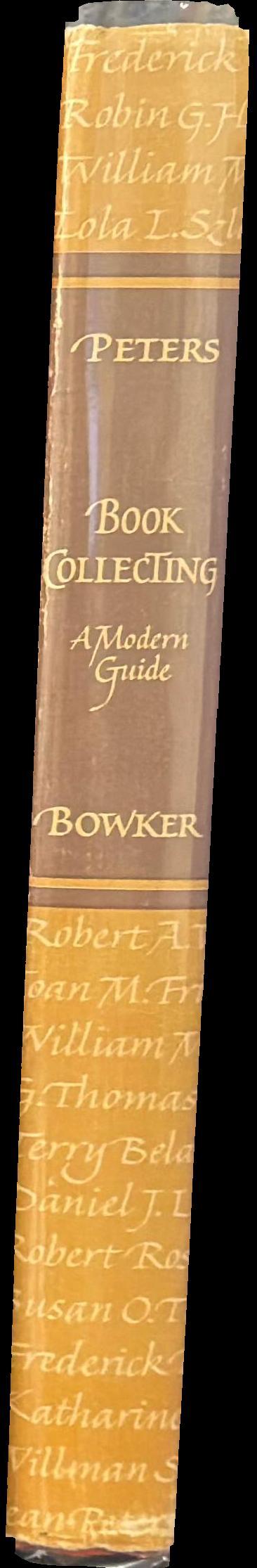 Book collecting : a modern guide spine