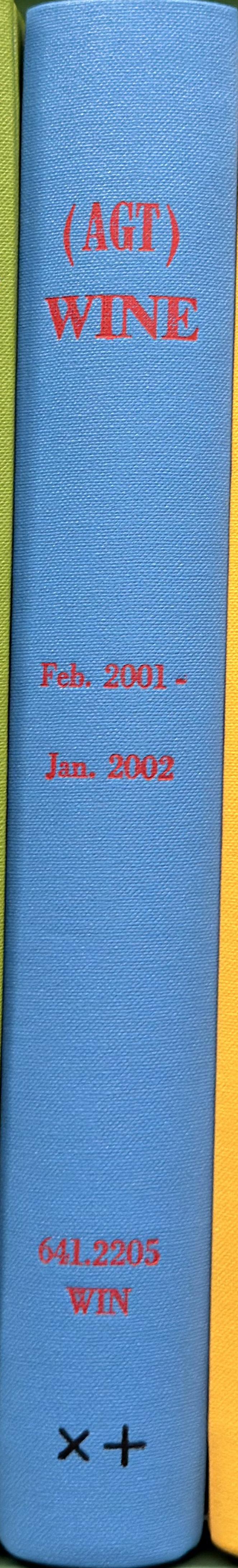 Wine and spirit buying guide spine