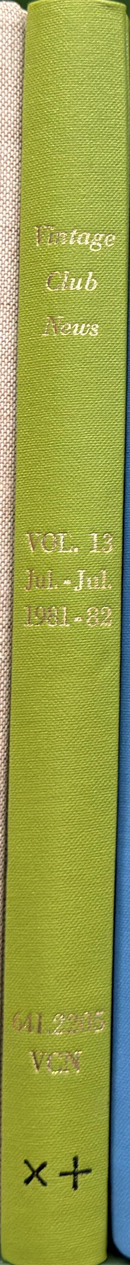 Vintage Club news spine