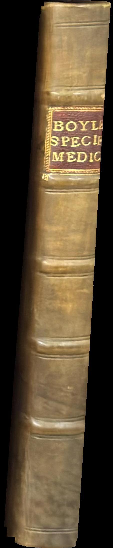 Of the reconcileableness of specifick medicines to the corpuscular philosophy spine