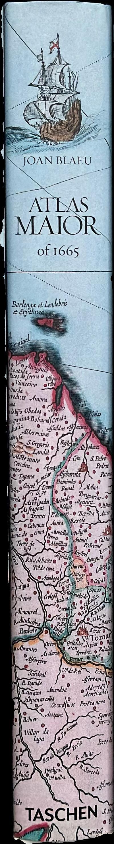 Atlas maior of 1665 : the greatest and finest atlas ever published spine