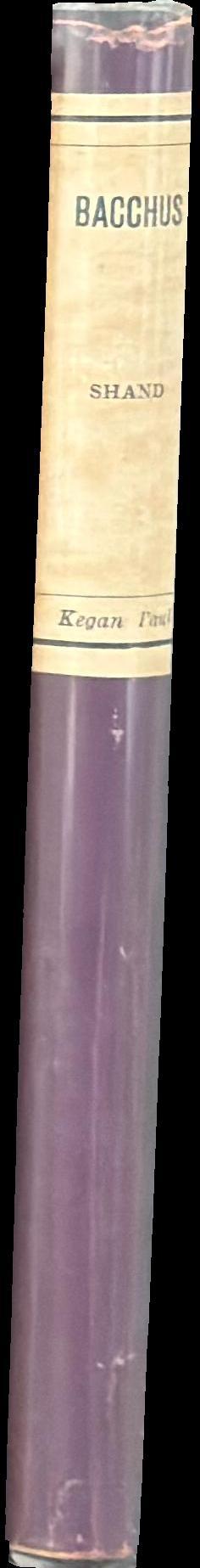 Bacchus, or wine to-day and to-morrow spine