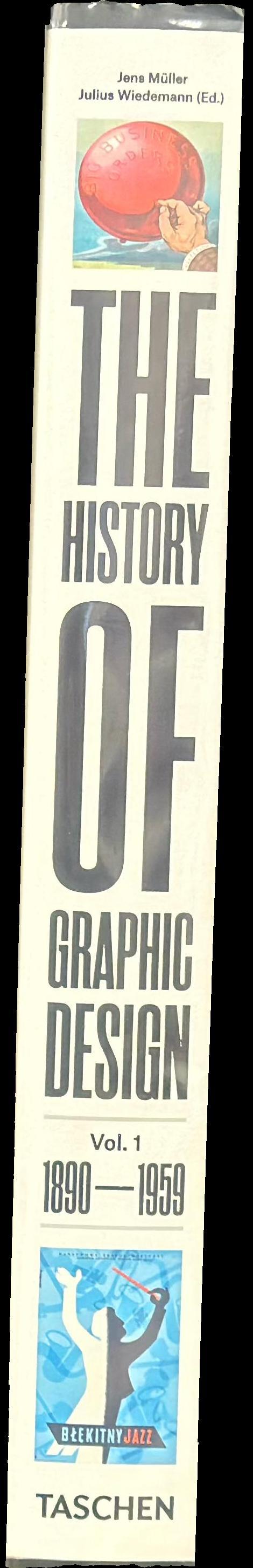 The history of graphic design : 1, 1890-1959 spine