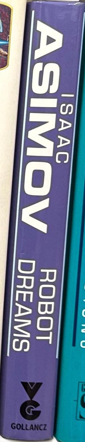 Robot dreams / Isaac Asimov ; illustrated by Ralph McQuarrie spine