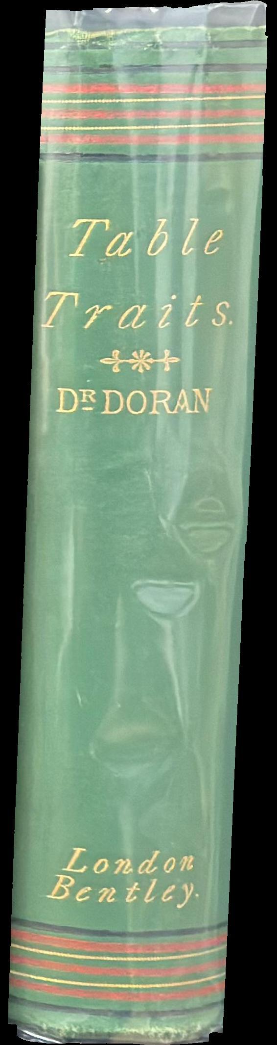 Table traits, with something on them / by Dr. Doran spine