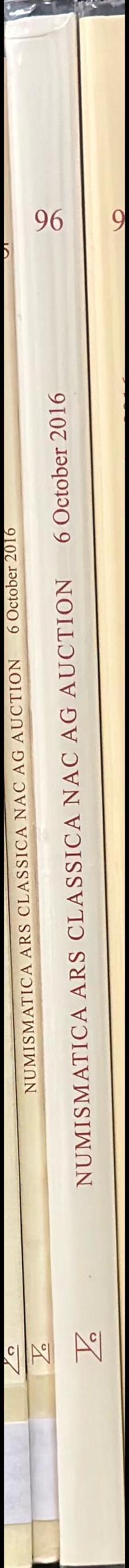 Auction 96 : the America Collection, a highly important selection of Greek coins, 6 October 2016 spine