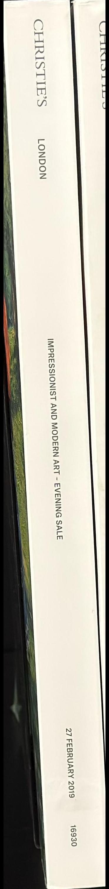 Hidden treasures : impressionist and modern masterpieces from an important private collection, followed by Impressionist and modern art evening sale : Wednesday 27 February 2019 / Christie's spine