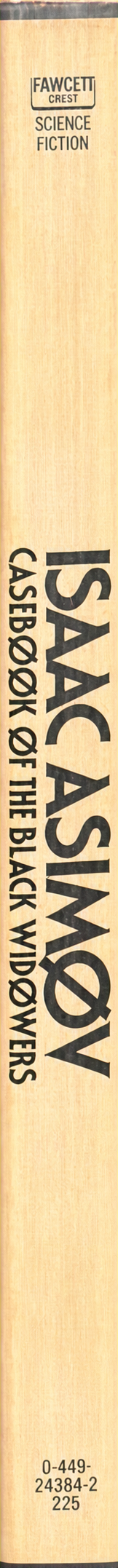 Casebook of the Black Widowers spine