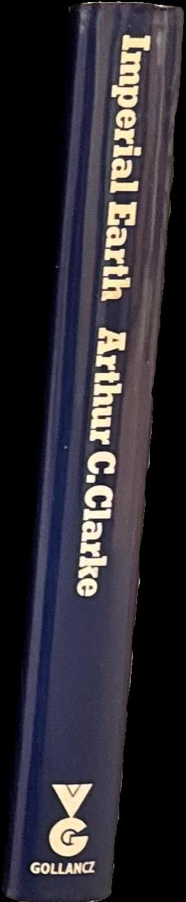 Imperial Earth : a fantasy of love and discord / by Arthur C. Clarke spine