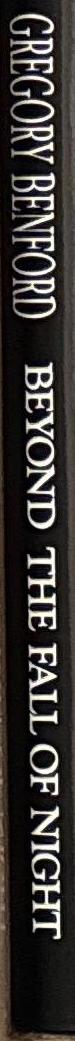 Against the fall of night / Arthur C. Clarke. Beyond the fall of night / Gregory Benford spine