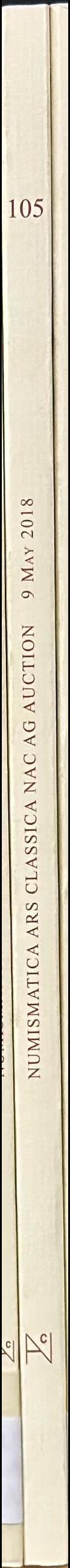 Auction 105 :  the George W. La Borde collection of Roman aurei - part III : 9 May 2018 spine