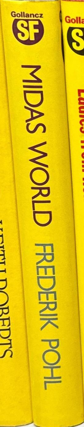 Midas world / Frederik Pohl spine