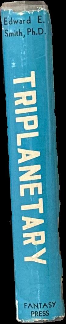 Triplanetary / E. E. 'Doc' Smith spine