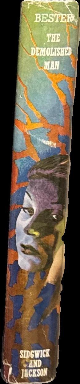 The demolished man / Alfred Bester spine