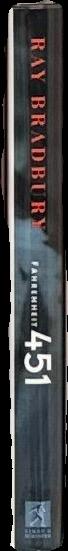 Fahrenheit 451 / Ray Bradbury spine
