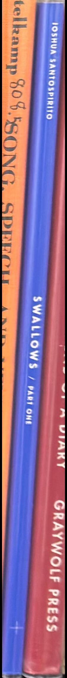 Swallows : part one spine