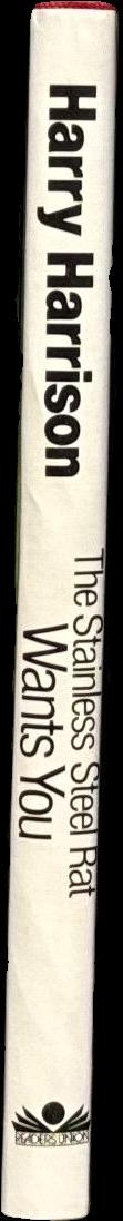 The stainless steel rat wants you / Harry Harrison spine