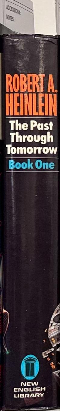 The past through tomorrow : book two / Robert A. Heinlein spine