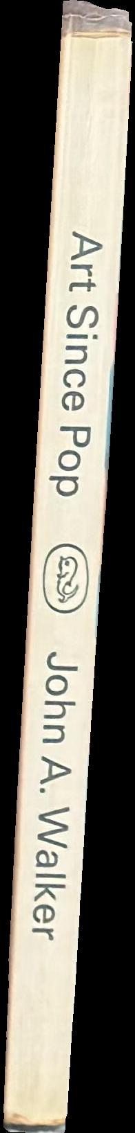 Art since pop spine