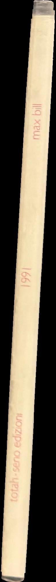 Max Bill / Edward Totah Gallery spine