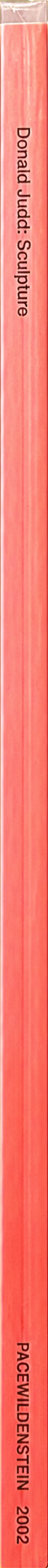 Donald Judd : sculpture spine