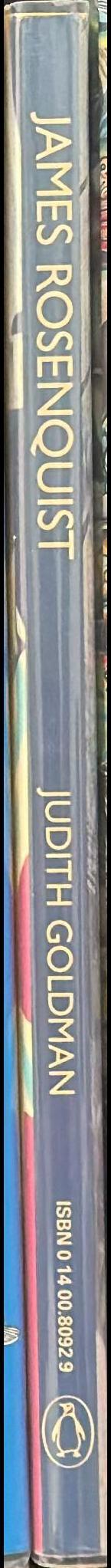 James Rosenquist / Judith Goldman spine