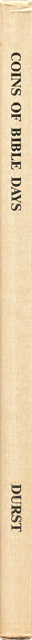 Coins of Bible days spine