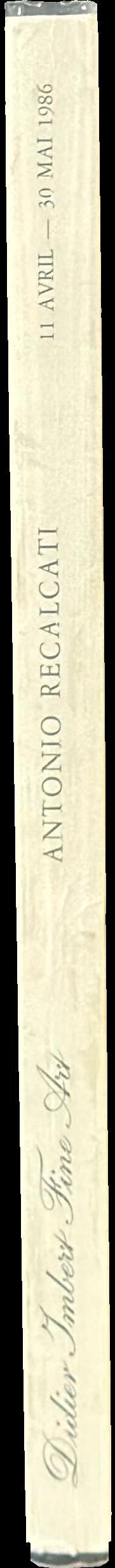 Antonio Récalcati spine