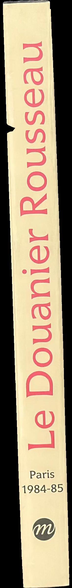 Le douanier Rousseau spine