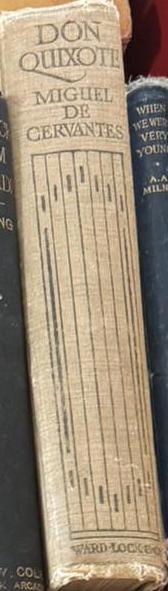 The history of Don Quixote / by Cervantes ; text edited by J. W. Clark ; biographical notice of Cervantes by T. Teignmouth Shore ; illustrated by Gustave Doré spine
