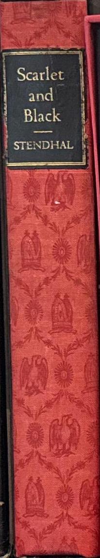 Scarlet and black : a chronicle of the nineteenth century / Stendhal ; translated with an introduction by Margaret R. B. Shaw spine