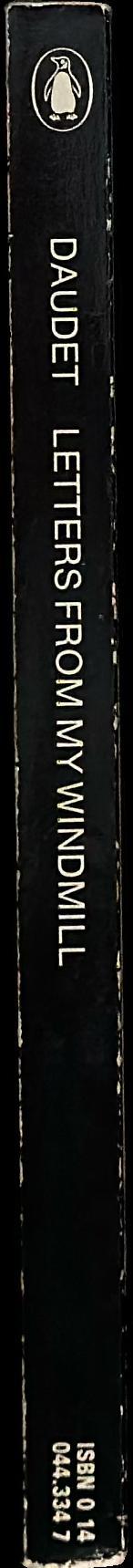 Letters from my windmill / Alphonse Daudet ; translated with an introduction by Frederick Davies ; illustrated by Edward Ardizzone spine