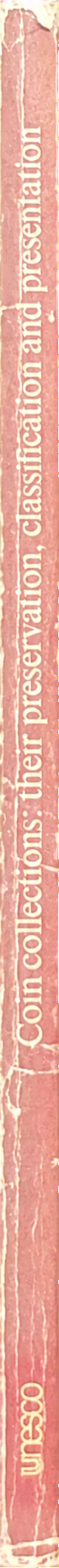 Coin collections : their preservation, classification and presentation spine