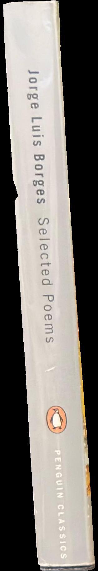 Selected poems spine