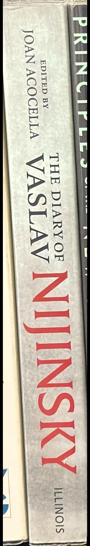 The diary of Vaslav Nijinsky / edited by Joan Acocella ; translated by Kyril Fitzlyon spine