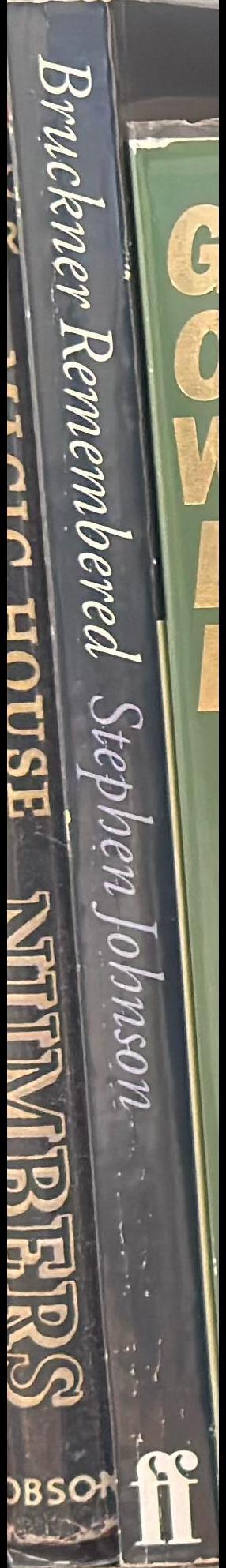 Bruckner remembered / Stephen Johnson spine