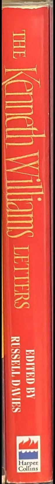 The Kenneth Williams letters / edited by Russell Davies spine